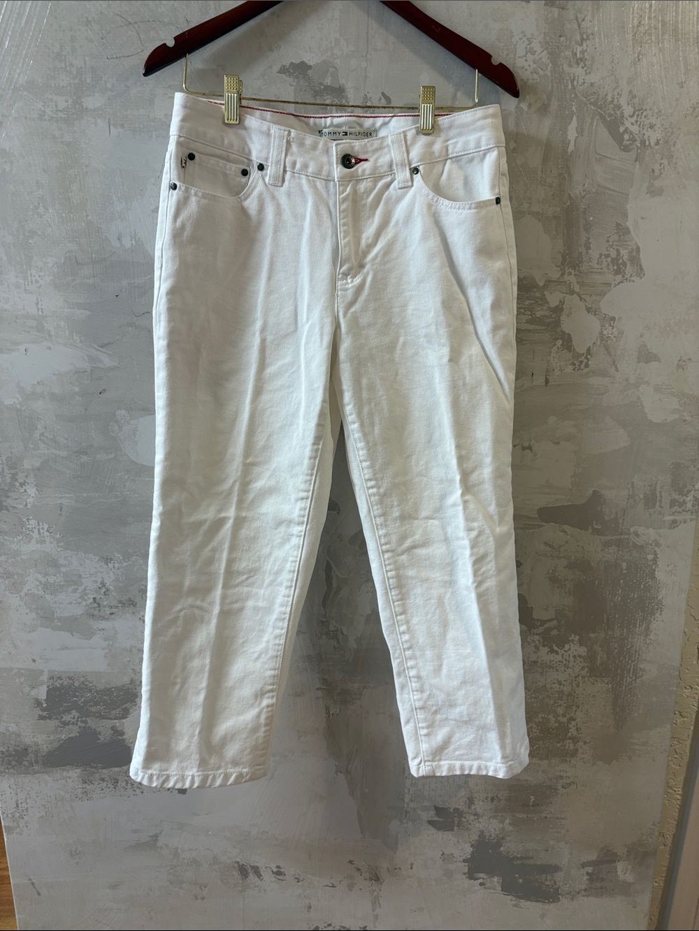 Tommy Hilfiger White Capris